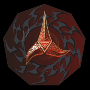 Klingon Empire Darsek Coin Logo